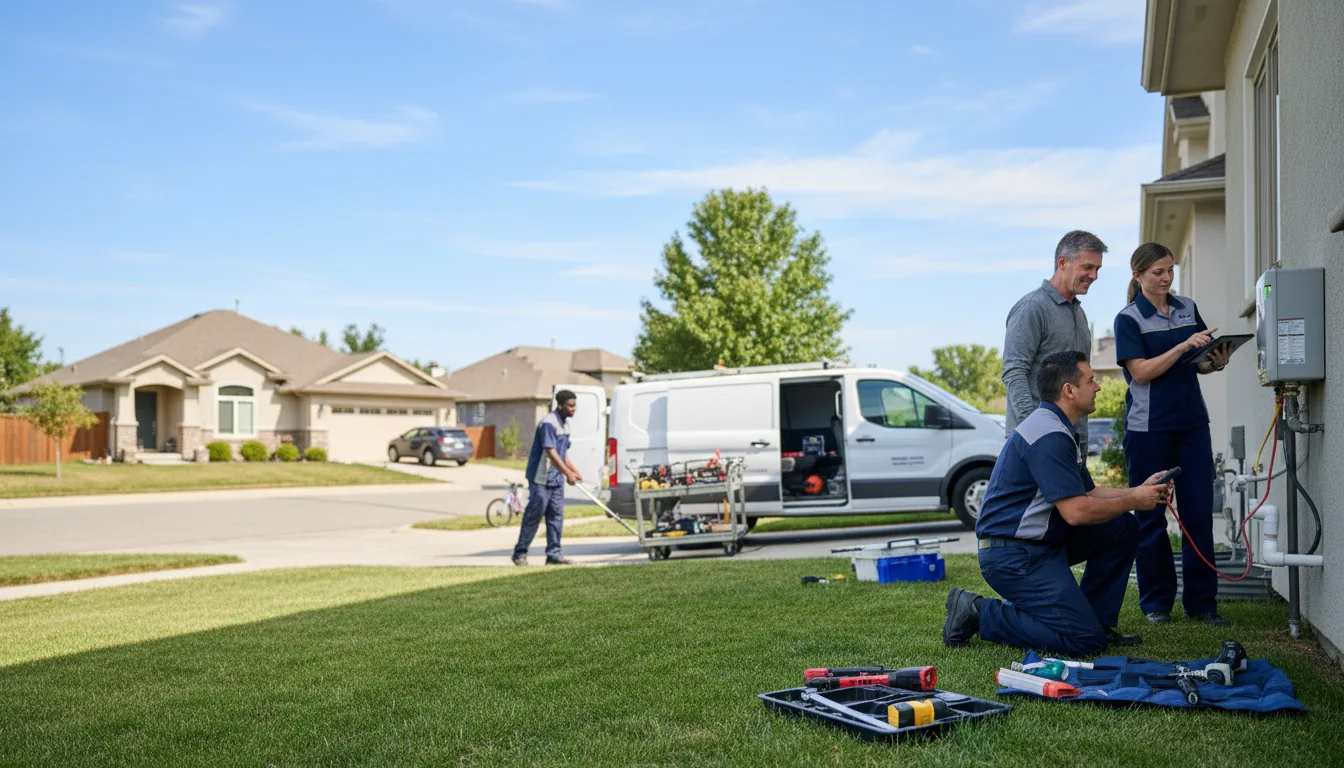 Tankless water heater service in Bergton, VA